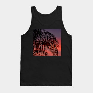 Palm at sunset Tank Top